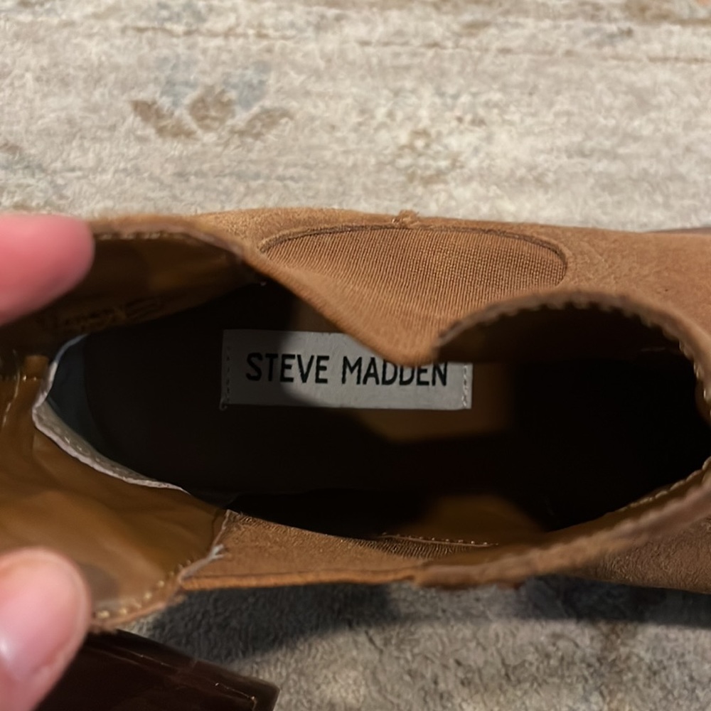 Steve Madden Drape Ankle Boots - Picture 8 of 8